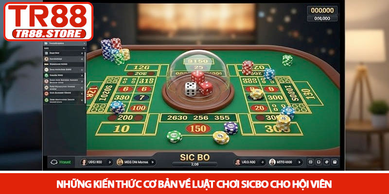 Luật chơi Sicbo - Cẩm nang chinh phục bàn cược tại TR88 2 Những kiến thức cơ bản về luật chơi Sicbo cho hội viên