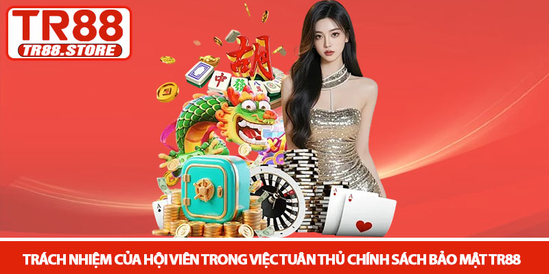 Chính sách bảo mật - Hệ thống an ninh thông tin tại TR88 3 Trách nhiệm của hội viên trong việc tuân thủ Chính sách bảo mật TR88